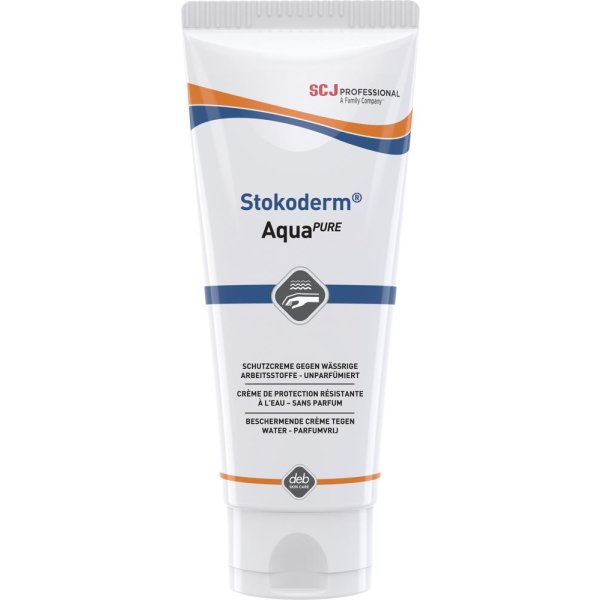 Stokoderm® AQUA PURE Spezial-Hautschutzcreme 100 ml Tube