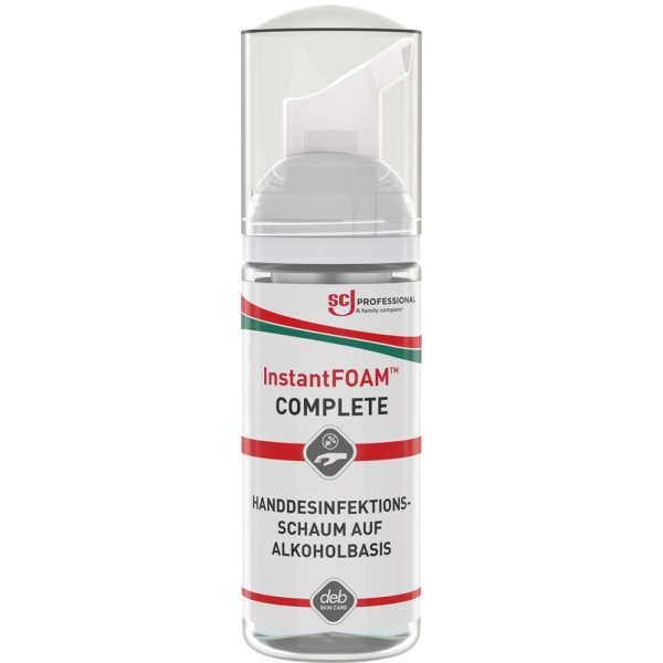 InstantFOAM Complete Schaum-Handdesinfektion 47 ml Flasche Alkoholbasis