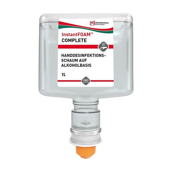 InstantFOAM Complete Schaum-Handdesinfektion 1 l (TF) Kartusche Alkoholbasis