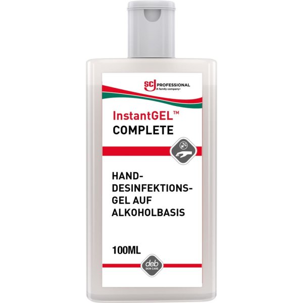 InstantGEL Complete Gel-Handdesinfektion 100 ml Flasche Alkoholbasis