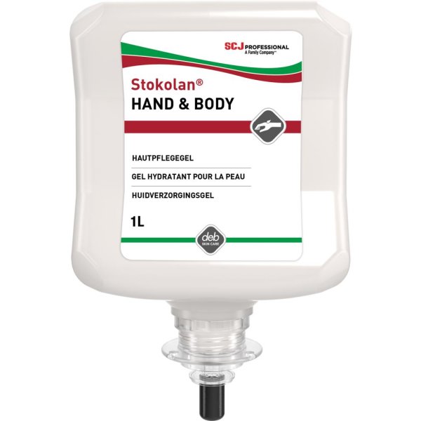 Stokolan® Hand & Body Hautpflege-Lotion 1 l Kartusche für normale Haut