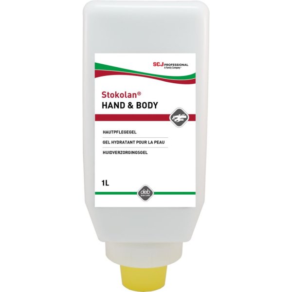 Stokolan® Hand & Body Hautpflege-Lotion 1.000 ml Softflasche für normale Haut