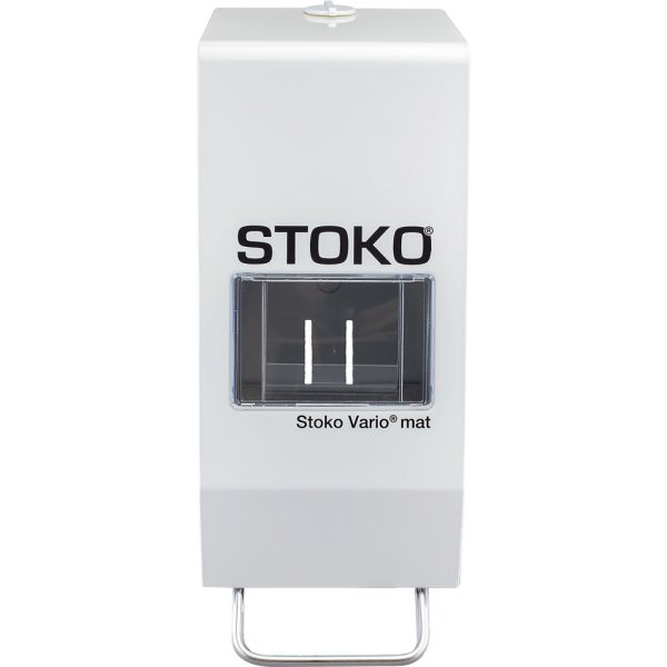 Stoko Vario mat Wandspender für 1 u. 2 l SoftflaschenSpendersysteme (V) u. (A)