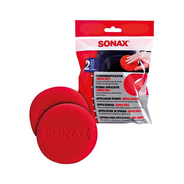 SONAX SchwammApplikator -Super Soft- 2 Stück