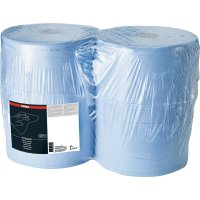 Putzpapier blau, 3-lagig,1.000 Blatt 38x36cm E-COLL