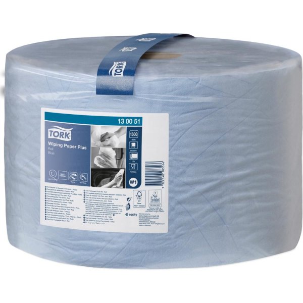 Tork Advance 420 Wisch- tuch blau 2lag.