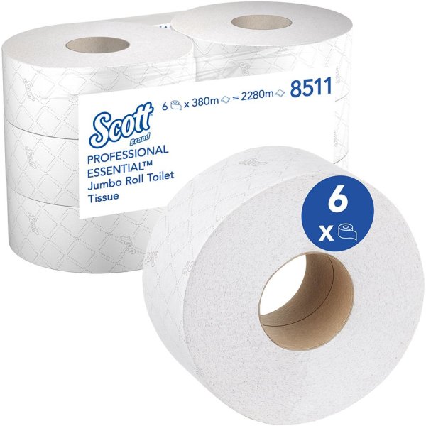 SCOTT Toilettenpapier hochweiss a 380m