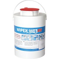 WIPEX-WET Feuchttuch- spender, grün Kunststoff