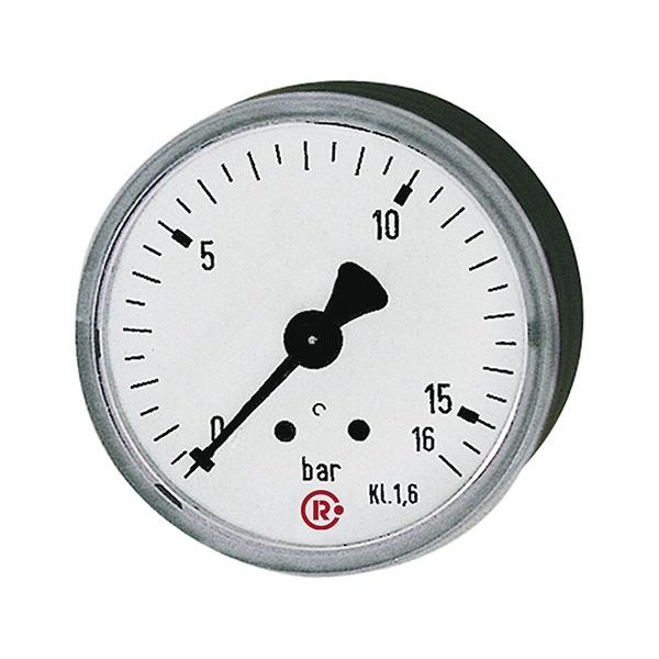 Manometer rückseitig zentrisch 40mm 0-4bar G1/8 RIEGLER"