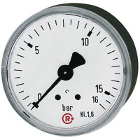 Manometer rückseitig zentrisch 50mm 0-4bar G1/4...