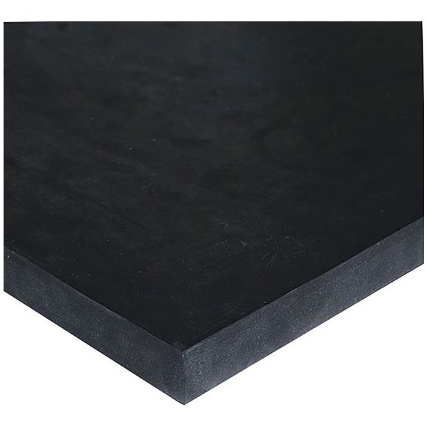 Zellkautschukplatte EPDM, schwarz 3mm - 1000x1000mm