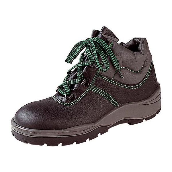 Bau-Schnürstiefel 39000, S3, Gr. 36, schwarz/grau