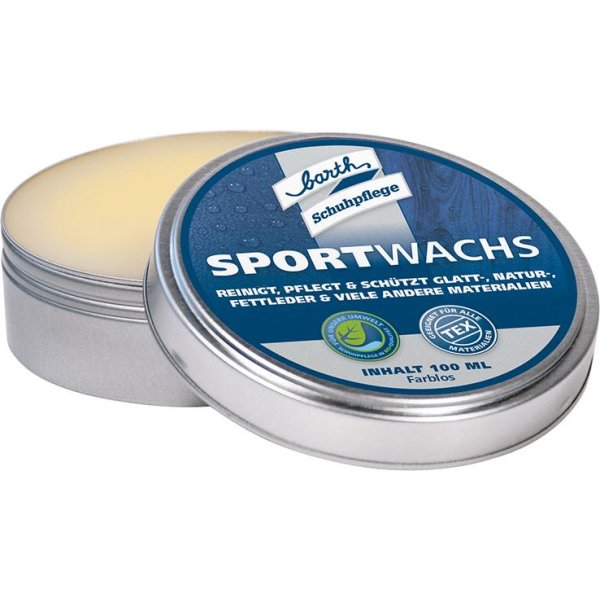 Sportwachs, farblos, 100ml, 1 Paar = 1 Stück