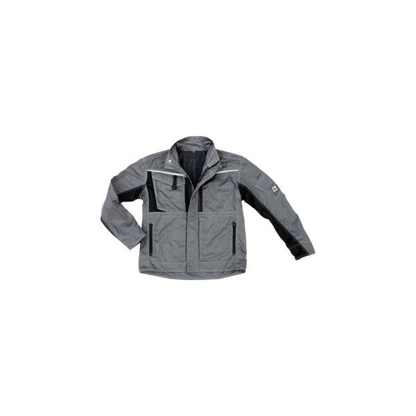 Arbeitsjacke Champ, Gr. 2XL, grau/schwarz Excess