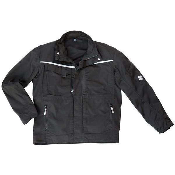 Arbeitsjacke Champ, Gr. L, schwarz/schwarz Excess