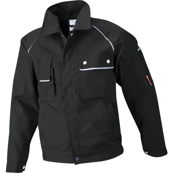 Bundjacke,Canvas,320g/qm,Gr.48,schwarz PLANAM