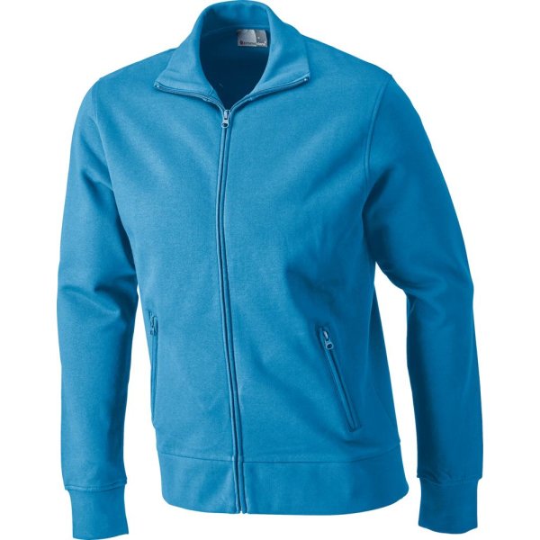 Sweatshirtjacke, Gr. M turquoise