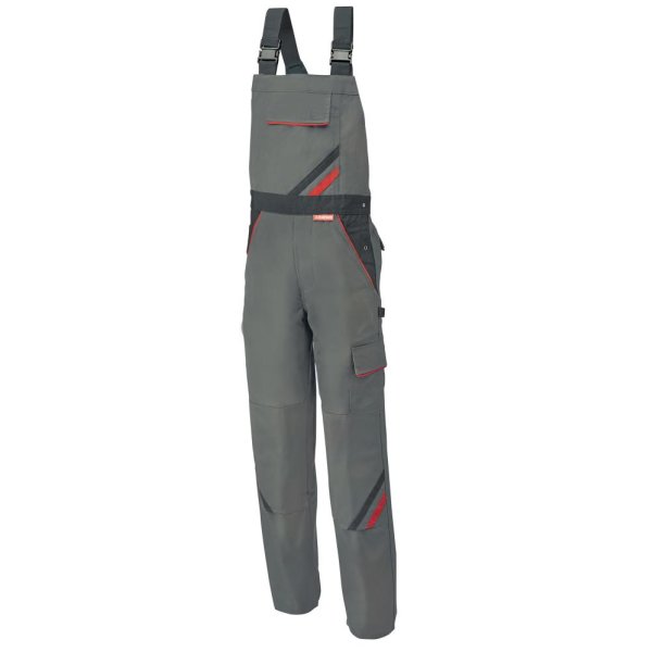 Latzhose Highline, Gr.48,schiefer/schwarz PLANAM