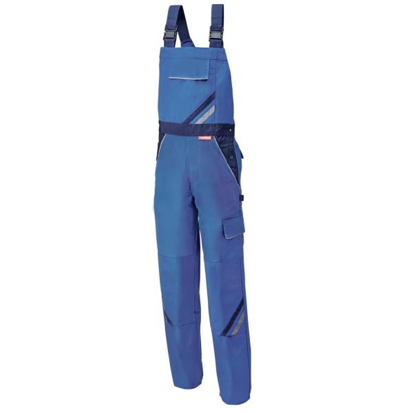 Latzhose Highline, Gr.48,kornblau/marine PLANAM