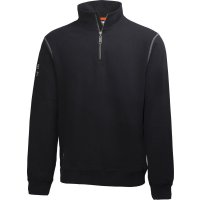 Sweater Oxford, Gr. XL, schwarz
