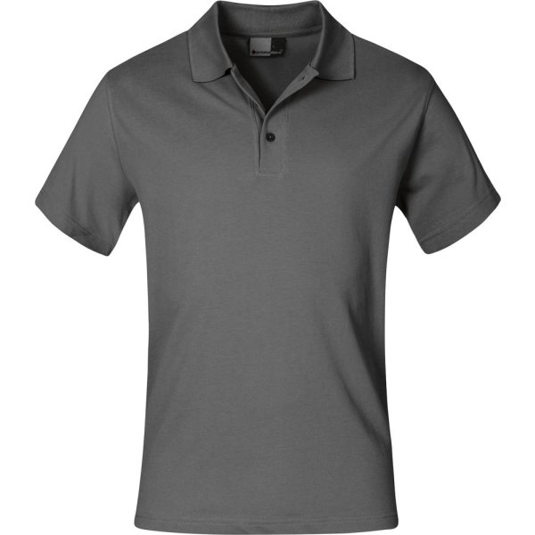 Poloshirt, Gr. XL, steel grey