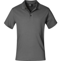 Poloshirt, Gr. 3XL, steel grey
