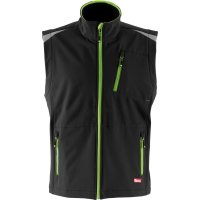 FORTIS Herren Weste 24, schw./limegreen, Gr.S