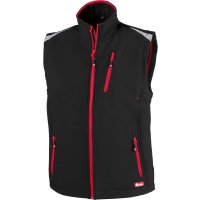 FORTIS Herren Weste 24, schwarz/rot Gr.XL