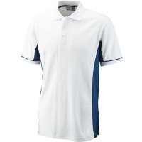 Poloshirt Function Cont.,Gr.XL,weiß-indigo