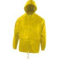 Regenset (Hose/Jacke), Gr. XL, gelb