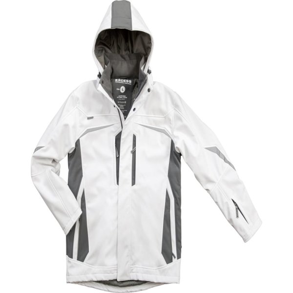 Soft-Shell Winterjacke, Gr.S,Allrounderwhite/greyExcess