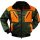 Pilotenjacke Rotdorn, Gr.XL, grün/orange