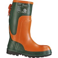 Forst-Gummistiefel Ulme orange/grün Größe 39