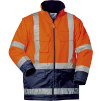 Warnparka Wallace, 4in1, Gr. S, orange