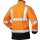 Warn-Fleecejacke BenediktGr. S, orange/marine