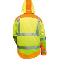 Warnjacke Rickmer, Softshell,S,gelb/orange