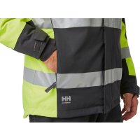 Winterjacke ALNA, warngelb/ebony, Gr.L, Helly Hansen