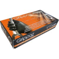 Handschuh Grippaz,schwarz, Gr.M, Box a 50 Stück