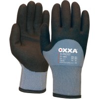 Handschuh Oxxa X-Frost, Gr.9, grau-schwarz