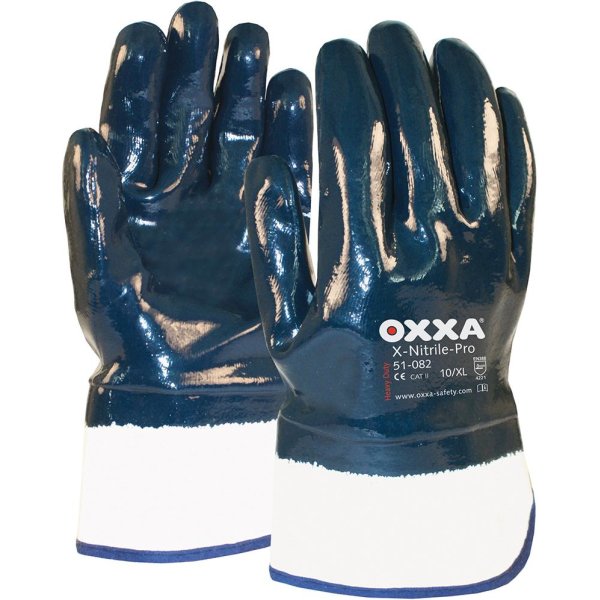 Handschuh Oxxa X-Nitrile-Pro, Gr.9, Stulpe beschichtet