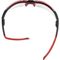 Brille AVATAR, I/O, Bügel schwarz/rot