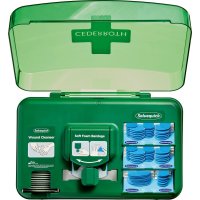 Wound Care Dispenser blueErste Hilfe Spender CEDERROTH