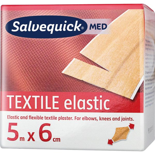 Salvequick textiles Pflaster 6cm x 5m