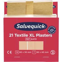 Salvequick Nachf.6x21Pfl.Textil extra groß