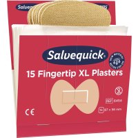 Salvequick Nachf.6x15Pfl.Fingerspitzen extra groß