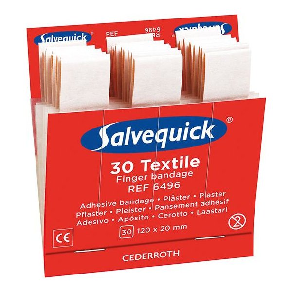 Salvequick Nachfüller 1x30 Pflaster, elastisch