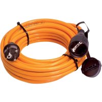 PROFI-Verlängerungskabel 10m H07BQ-F 3G2,5 orange