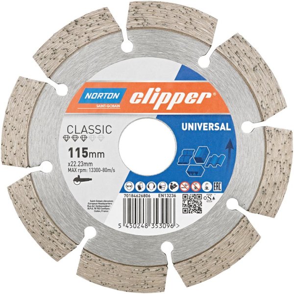 Clipper Diamant-Trenn CLAUni 18100 115x22,23 mm