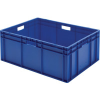 Transport-Stapelkasten B800xT600xH320 mm blau,...