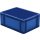 Transport-Stapelkasten B400xT300xH175 mm blau, geschlossen ohne Griffloch LA-KA-PE